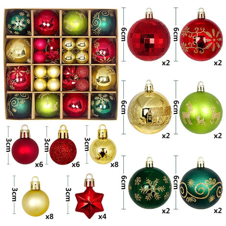 イベント・クリスマス装飾｜ボールオーナメントセット