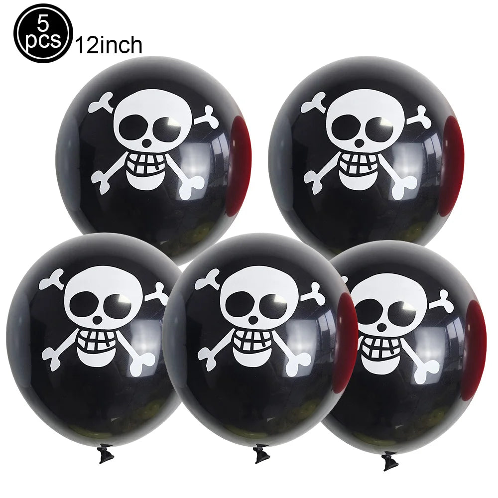 イベント・ハロウィン装飾｜海賊テーマパーティー用グッズセット