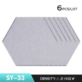 【DIY用】３D防音・インテリア用ステッカー 大/小(6pcs）