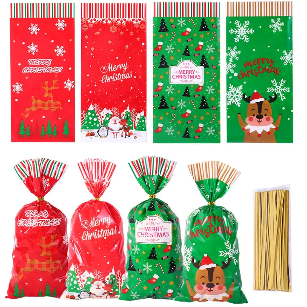 イベント・クリスマス装飾｜キャンディバッグ50個セット