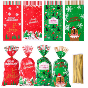 イベント・クリスマス装飾｜キャンディバッグ50個セット