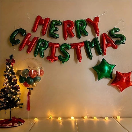 イベント・クリスマス装飾｜クリスマスレター アルミフィルムバルーン
