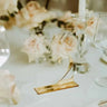 イベント・結婚式装飾｜アクリルゴールドミラーウェディングテーブルナンバー