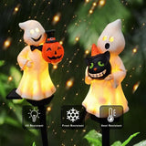 イベント・ハロウィングッズ｜ソーラーハロウィンゴーストライト 屋外用防水デコレーション