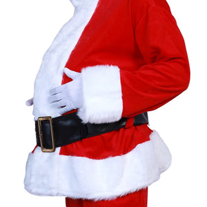 イベント・クリスマスグッズ｜大人用 サンタクロースコスチューム7点セット (S～4XL)