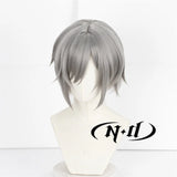 イベント・ハロウィングッズ｜日ノ森志保風 コスプレ用ウィッグ ショート白髪