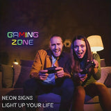 GAMER／GAMING ZONE／GAME TIME　LEDネオンサイン