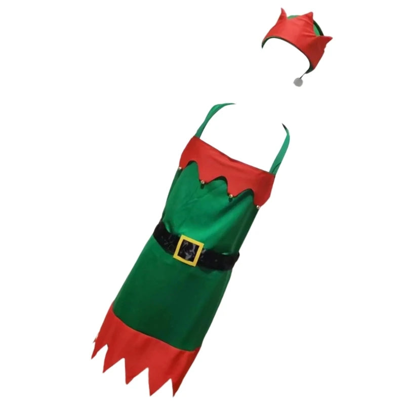 イベント・クリスマスグッズ｜クリスマス妖精エプロン＆帽子セット