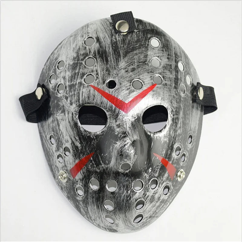 イベント・ハロウィングッズ｜ジェイソン・ボーヒーズ ホッケー風マスク(大人用)
