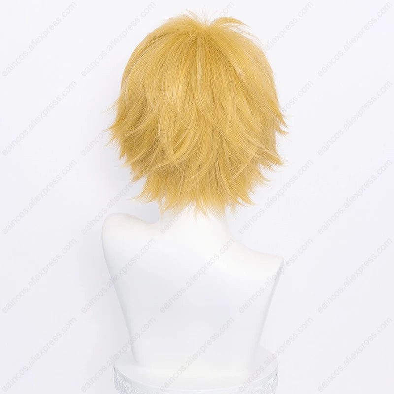 イベント・ハロウィングッズ｜デンジ風コスプレ用 耐熱ウィッグ（30c）