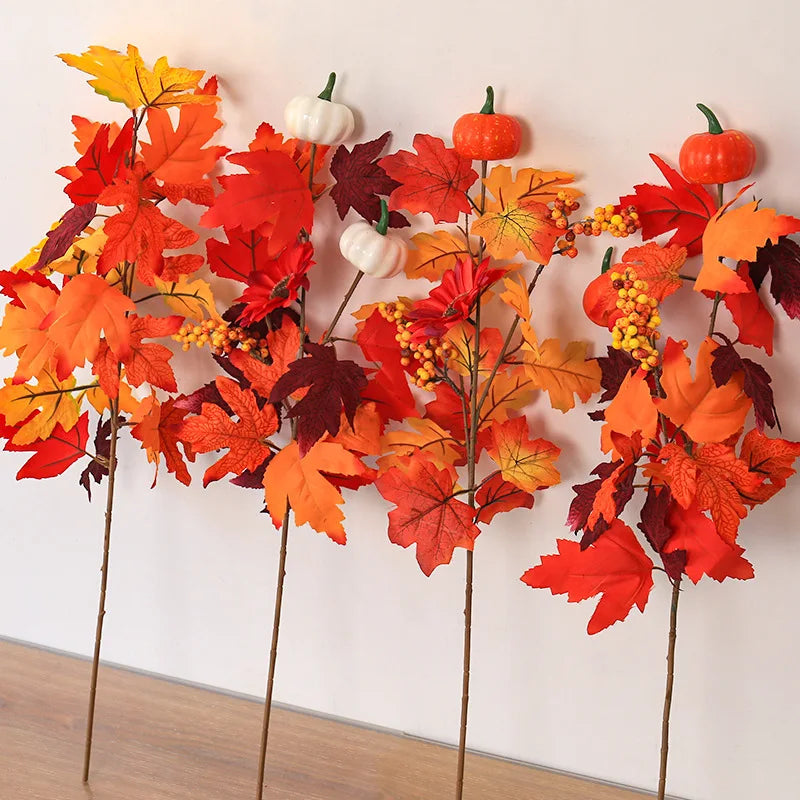 イベント・ハロウィングッズ｜70cm 秋色メープルリーフ