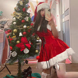 イベント・クリスマスグッズ｜ガーリーサンタクロースドレス(フリー)