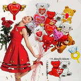 60インチ ラブテディベア型バルーン