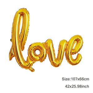 ハート型バルーン バレンタインデー装飾