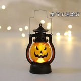 イベント・ハロウィングッズ｜レトロLEDライト ポータブルキャンドルランタン型(12.6c)