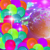 ネオングロー12インチラテックスバルーン12個セット