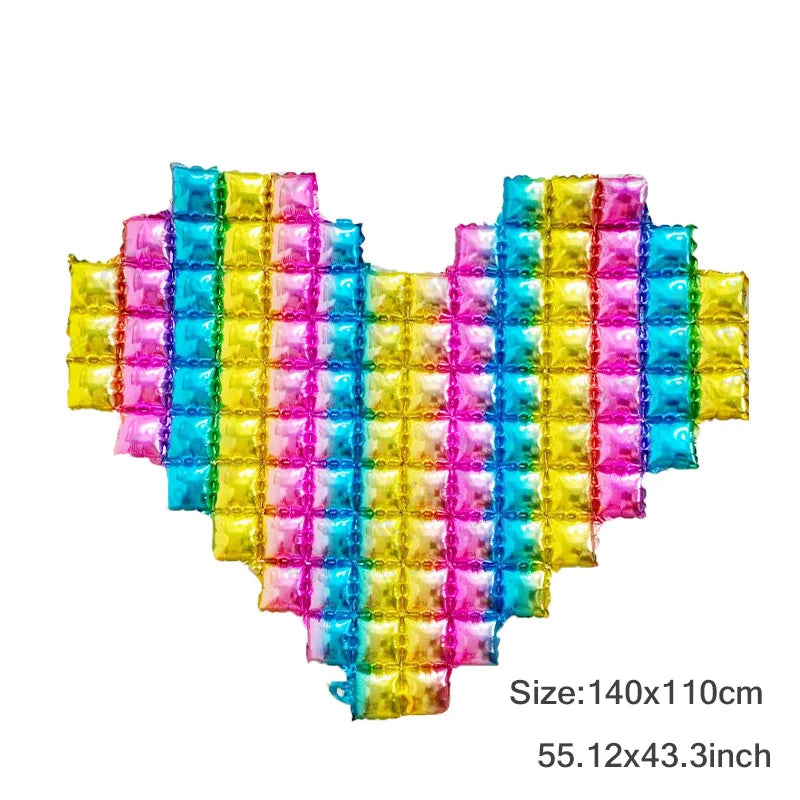 ハート型バルーン バレンタインデー装飾