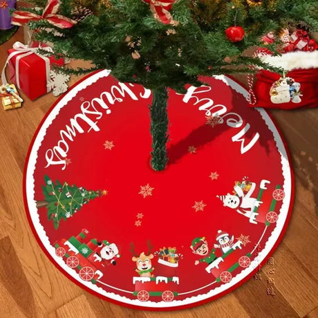 イベント・クリスマス装飾｜クリスマスツリースカート 90cm マルチカラー