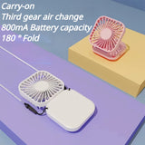 |イベント・ノベルティ用品 | 折りたたみ式 ポータブル3in1ネックファン