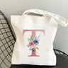 |ノベルティ用品 | イニシャルプリントトートバッグ | 35×40c