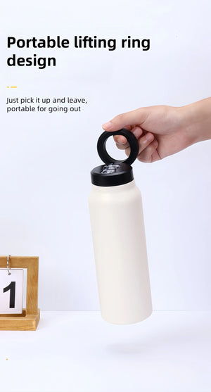 |イベント・ノベルティ用品 | スマホォルダー付き断熱ステンレスボトル | 700ml