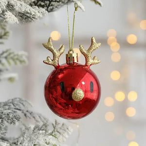 イベント・クリスマス装飾｜エルククリスマスボールオーナメント