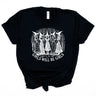 イベント・ハロウィングッズ｜レディース  ハロウィンヴィンテージ魔女柄 Tシャツ（S～3XL）