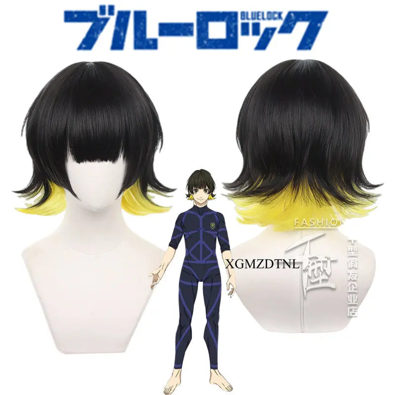 イベント・ハロウィングッズ ｜人気！ブルーロックキャラコスプレ用ウィッグセット