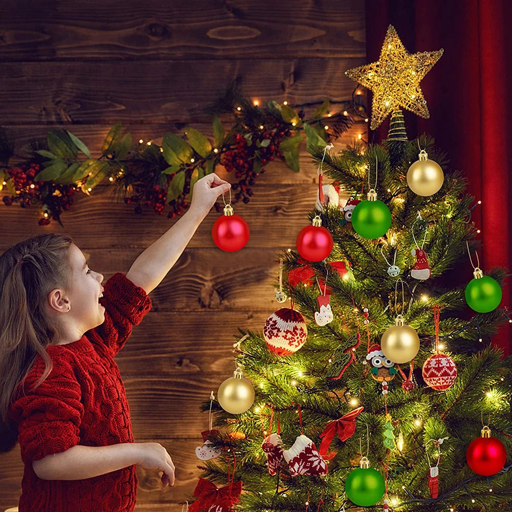 イベント・クリスマス装飾｜DIYプラスチックキャップ100個セット
