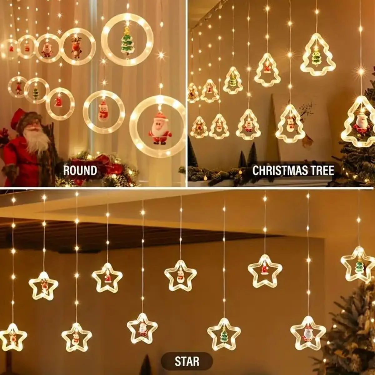イベント・クリスマス装飾｜LEDカーテンライトストリング