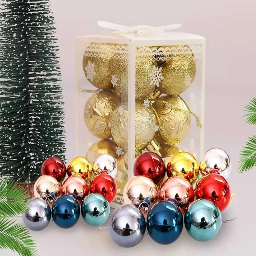 イベント・クリスマス装飾｜デコレーションボール12個セット