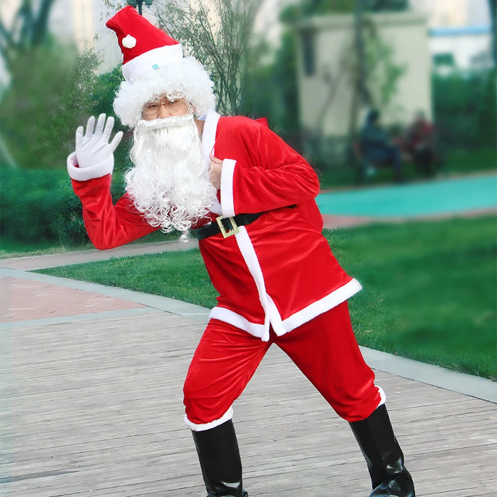 イベント・クリスマスグッズ｜キッズから大人まで！豊富なサイズのサンタ服セット(100c～195c)