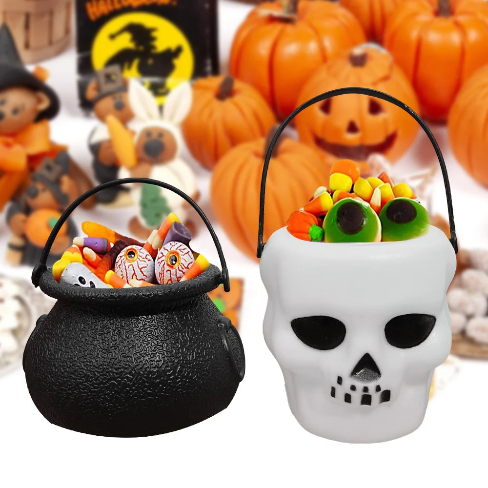 イベント・ハロウィングッズ｜キャンディミニバケツ(1PCS/2PCS/3PCS)