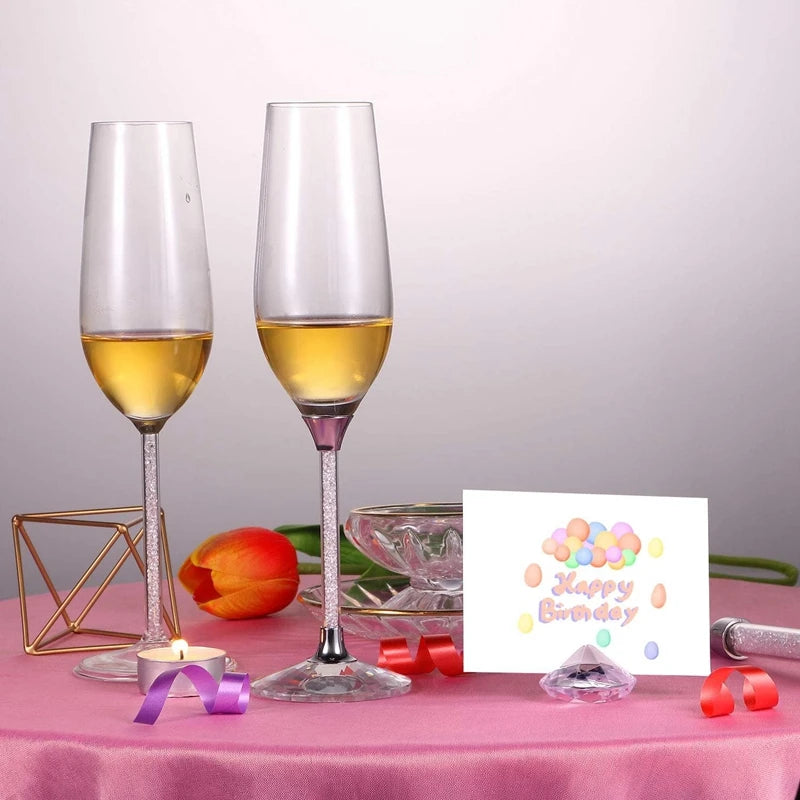 イベント・結婚式装飾｜アクリル製ダイヤモンドカードホルダー5/10個