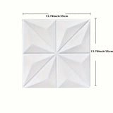【DIY用】３D幾何学柄タイル風ステッカー(5pcs/10pcs/20pcs）