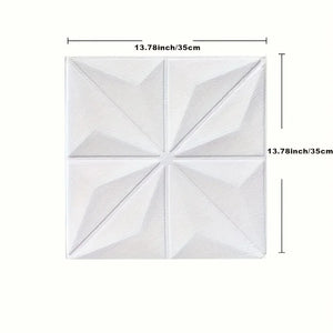 【DIY用】３D幾何学柄タイル風ステッカー(5pcs/10pcs/20pcs）