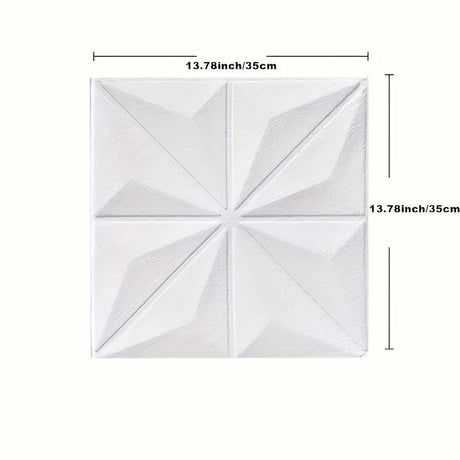 【DIY用】３D幾何学柄タイル風ステッカー(5pcs/10pcs/20pcs）
