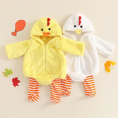 【イベント装飾・ハロウィングッズ】ひよこロンパースセット（0～３歳）｜誉PRINTING