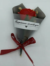 ローズテディベア 造花 ギフトセット