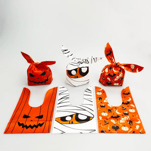 イベント・ハロウィングッズ｜ギフトバッグ 50個セット キャンディ用
