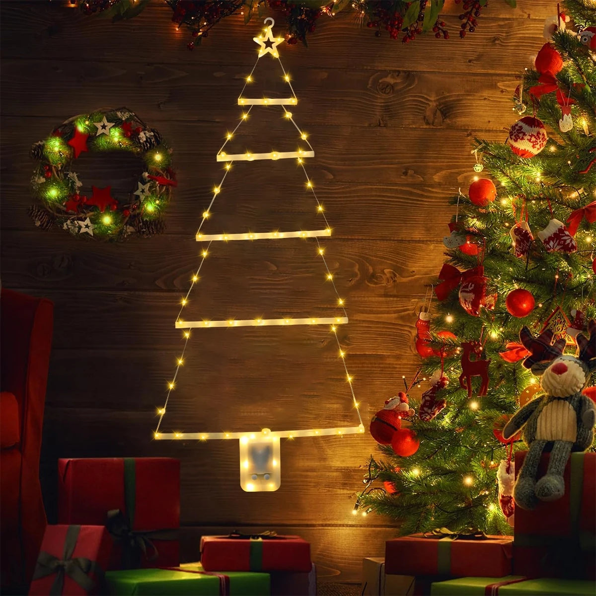 イベント・クリスマス装飾｜LEDクリスマスツリー型ライト