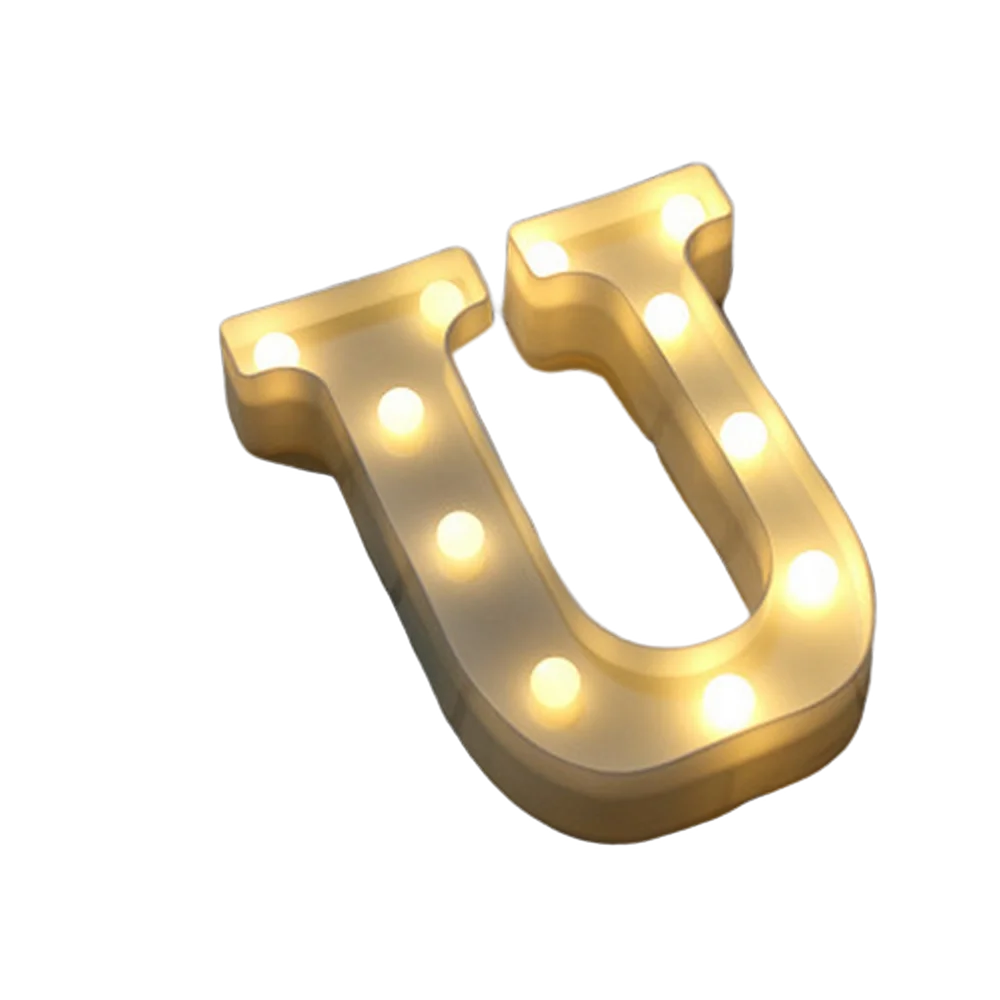 【LED装飾】LEDライト・デコレーションライト（ハート/アルファベット/数字）