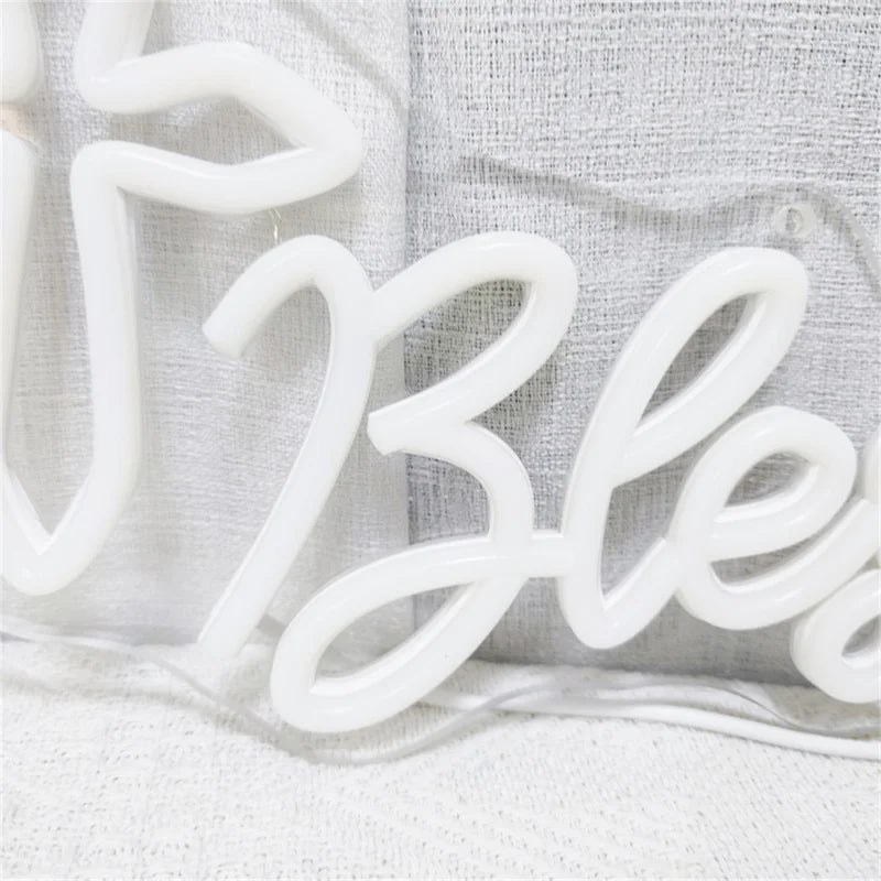 God Bless  LEDネオンサイン（ネオン看板） USB電源