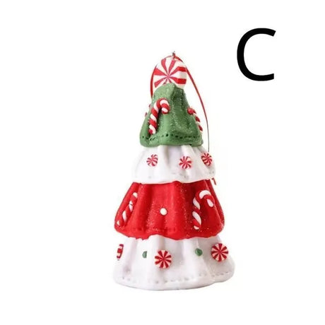 イベント・クリスマス装飾｜ソフト陶器ペンダント 天使チャーム