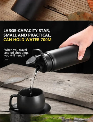 |イベント・ノベルティ用品 |ポータブルステンレスウォーターボトル | 600ml