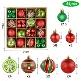 イベント・クリスマス装飾｜ボールオーナメントセット