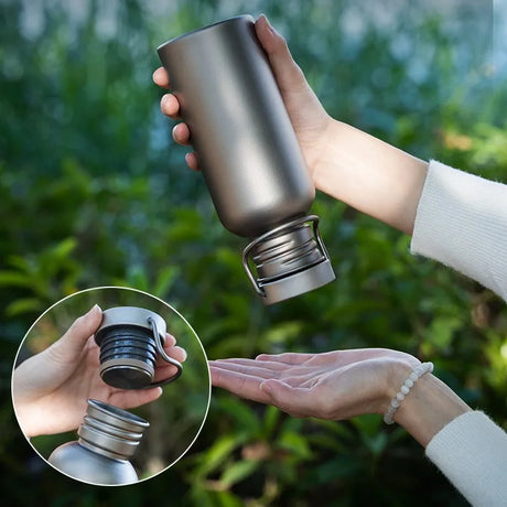 |イベント・ノベルティ用品 | チタンウォーターボトル | 500ml/600ml/750ml