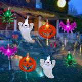 イベント・ハロウィン装飾｜3DストリングライトLED電池式