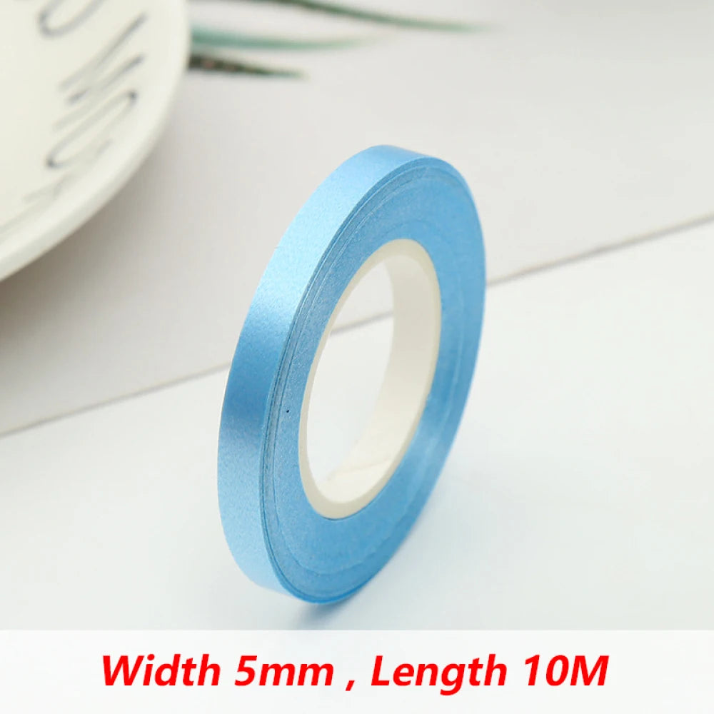 イベント・バルーン装飾 | クラフト用サテンリボン5mm | 10m巻