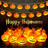 イベント・ハロウィン装飾｜防水LEDホラー系装飾ライトストリング(1.5M)